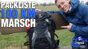 Rucksack für 100 km-Wanderung...