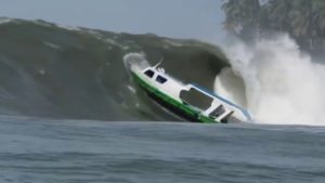 SMALL BOATS IN HEAVY SEAS