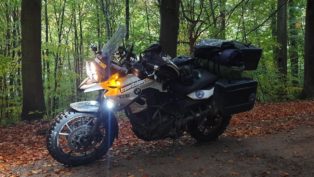 Teil 5, Motorradtour mit Zelt...