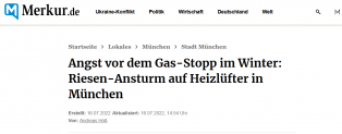 Angst vor dem Gas-Stopp im Wi...