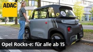 Der Opel Rocks-e im Schnellte...