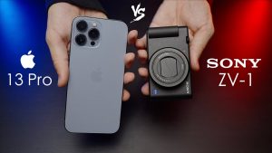 Sony ZV 1 vs iPhone 13 pro