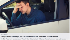 Führerschein ab 70 nur noch 5...