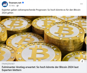 So hoch könnte der Bitcoin 20...