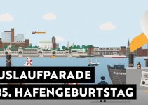 Auslaufparade Live ⚓️ 835. Hafengeburtstag Hamburg