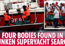 Body of Mike Lynch and three others found on sunken superyacht