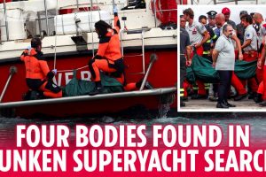 Body of Mike Lynch and three others found on sunken superyacht