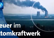 Krieg gegen die Ukraine: Feuer in Atomkraftwerk Saporischschja