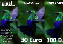 Superscharfe Videos mit 1 Klick? WinXVideo AI vs. TOPAZ VIDEO AI