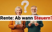 Ab welcher Rentenhöhe Steuern...