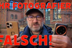 Smartphone kann nichts dazu. Ihr fotografiert falsch!