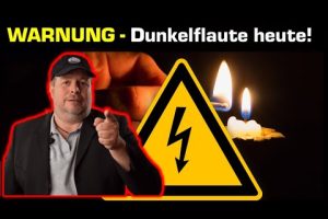 ACHTUNG Warnung Heute! Dunkelflaute – höchster Strompreis seit 18 Jahren